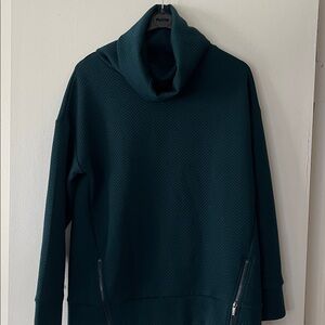 Gapfit Teal Cowl Neck Sweatshirt